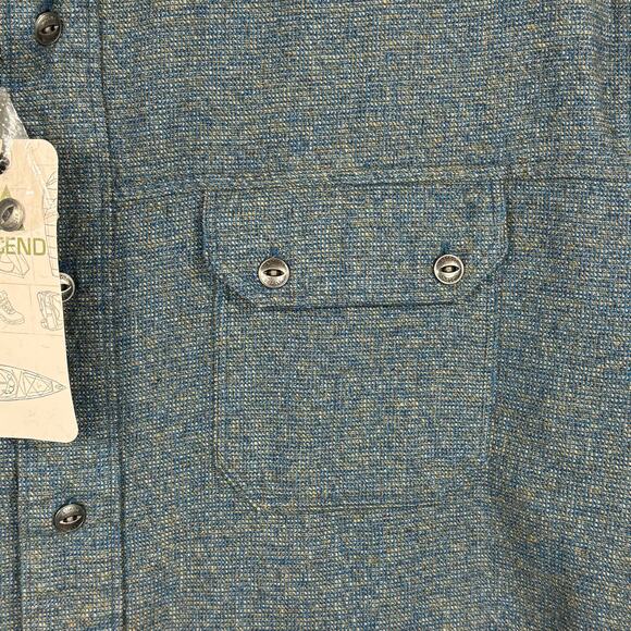 Ascend Mens X-Large Legion Shirt Button-Front Long Sleeve Pockets Collared New - Picture 5 of 9